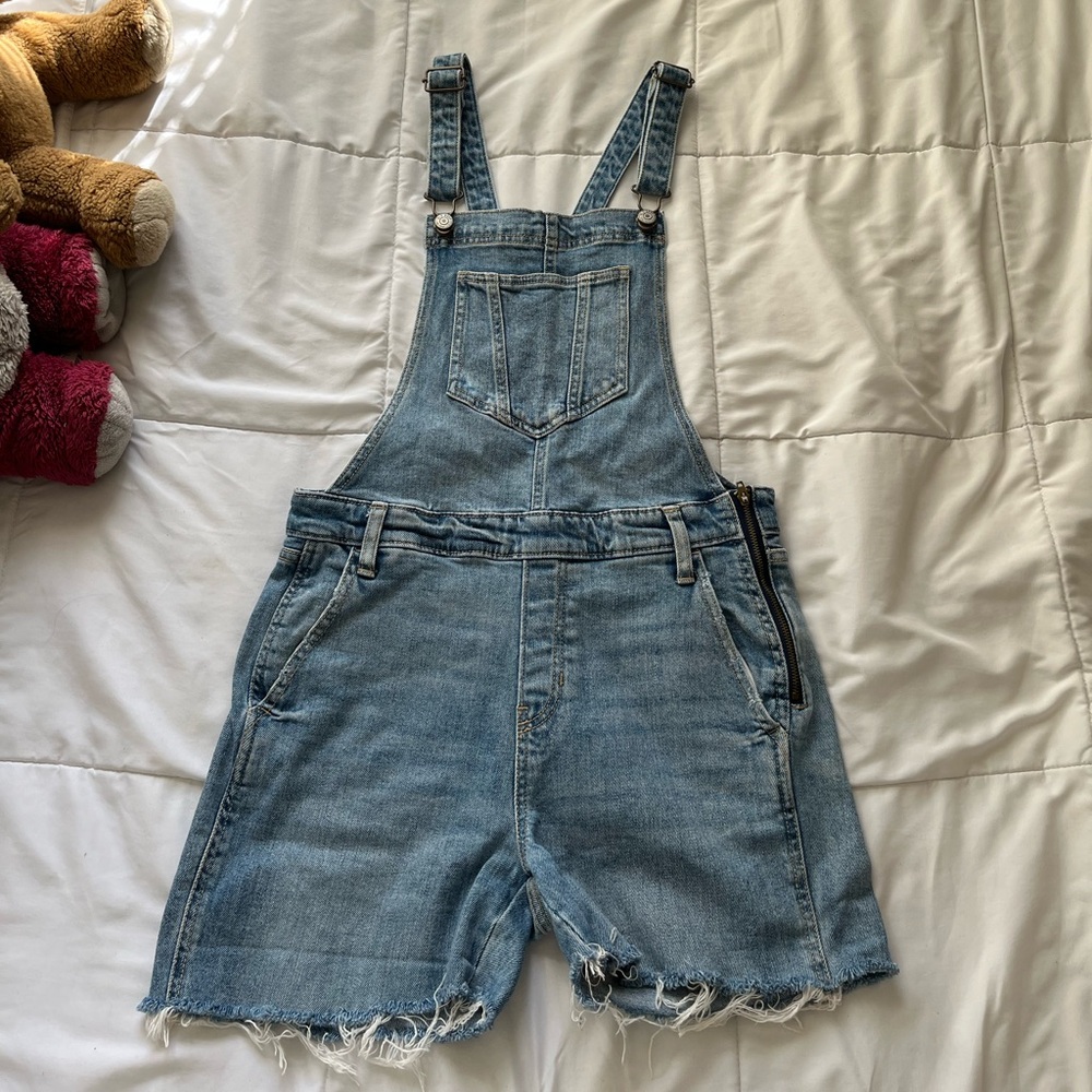 Old Navy Classic Blue Denim Overalls